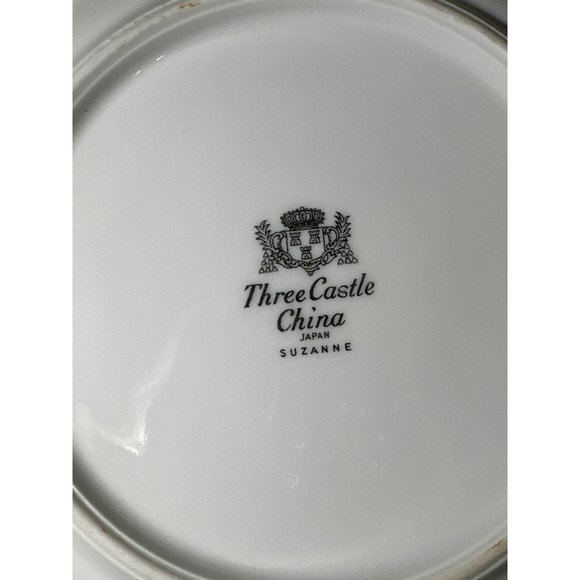 Rare vintage find Three Castle Fine China Japan Suzanne - Picture 3 of 3